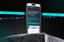 CoinSender - Website design for cryptocurrency payment platform